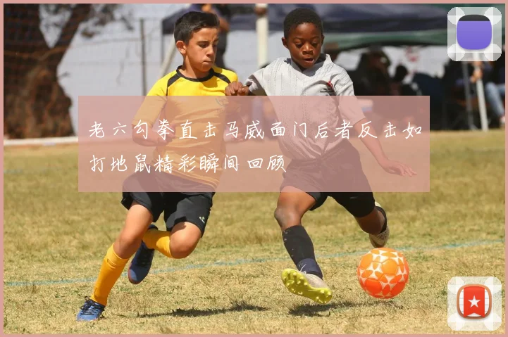 老六勾拳直击马威面门后者反击如打地鼠精彩瞬间回顾